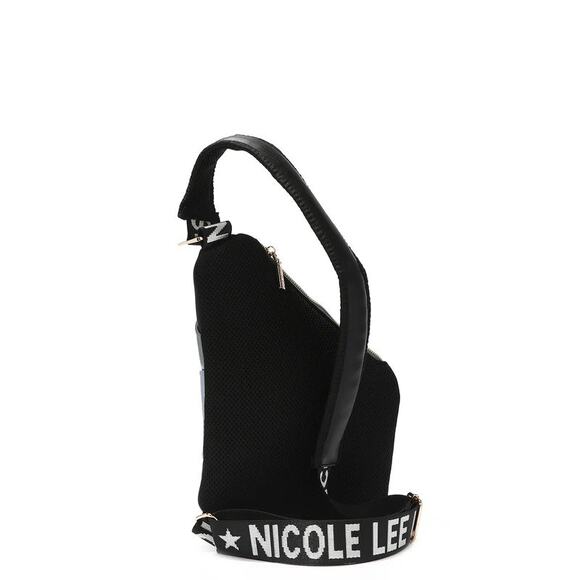 Nicole Lee USA Miranda Vegan Leather Adjustable Strap Slip Pocket Sling Backpack main image 9